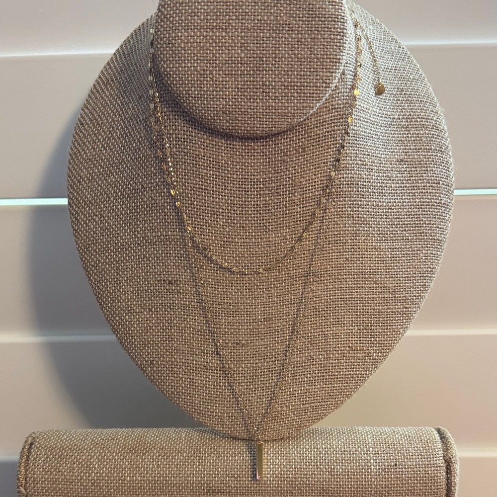 NWOT 10Kt Gold Double Necklace🌟